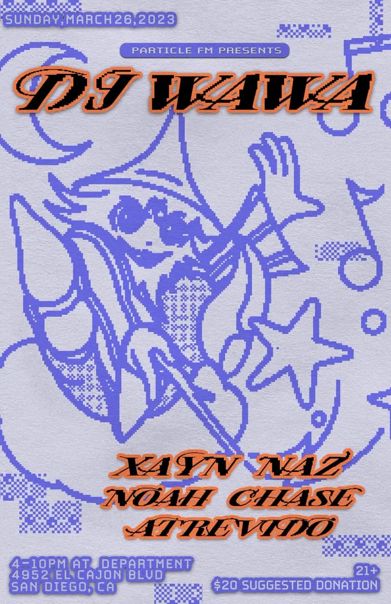DJ Wawa Flyer