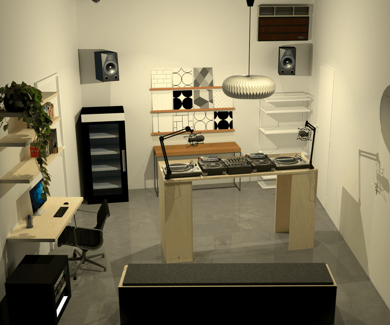 Particle FM Studio 3D Mock Up