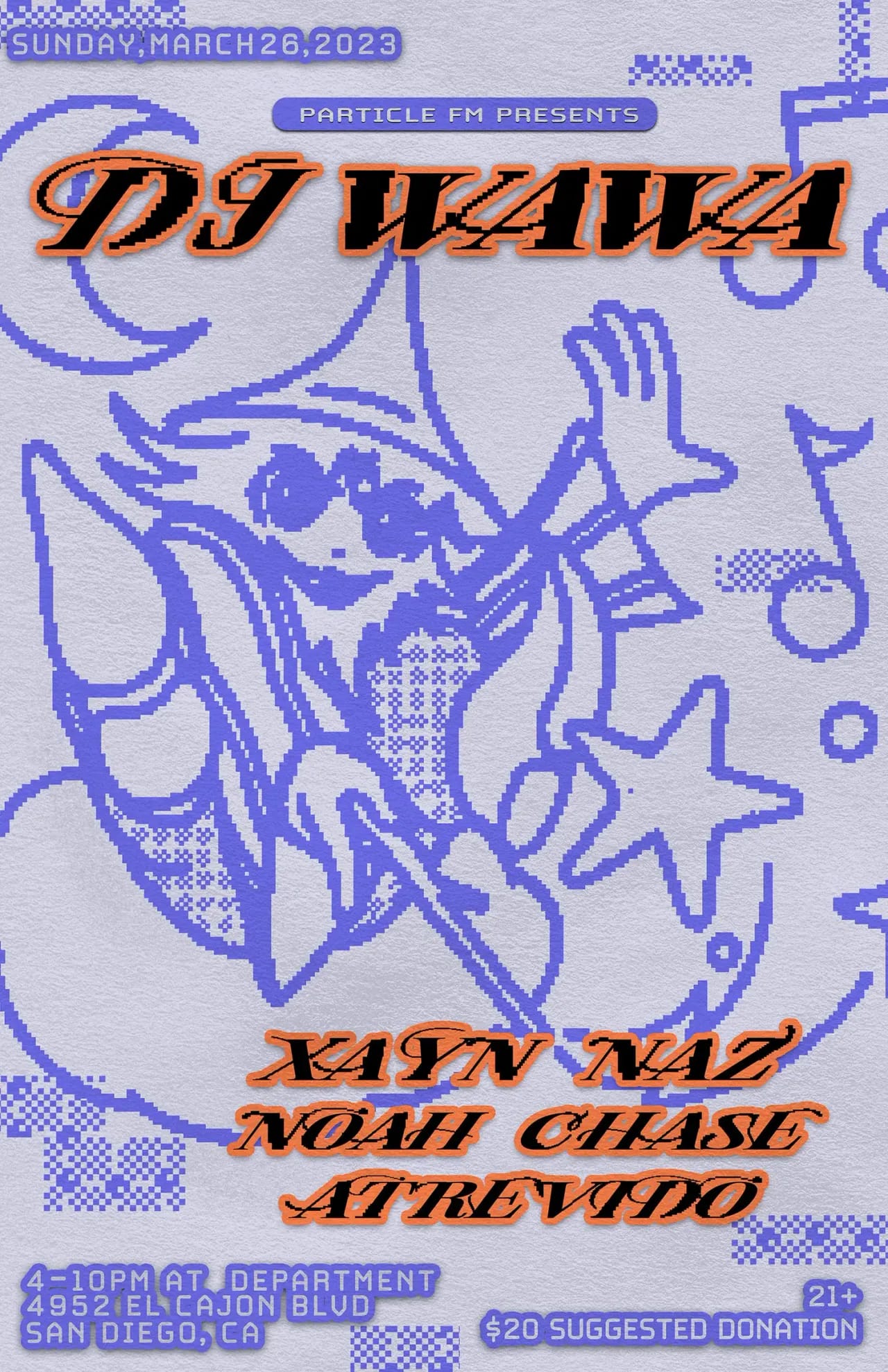 DJ Wawa Flyer