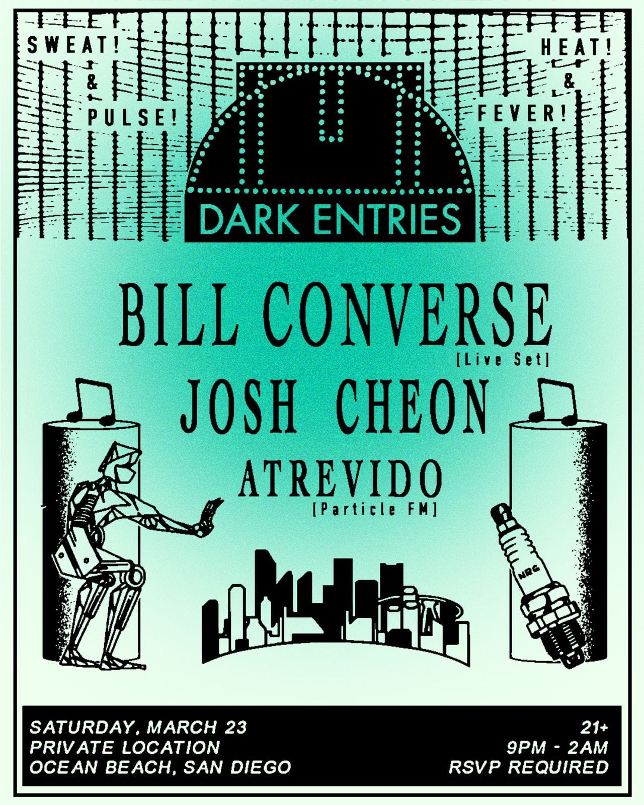 Dark Entries Showcase March 23rd
