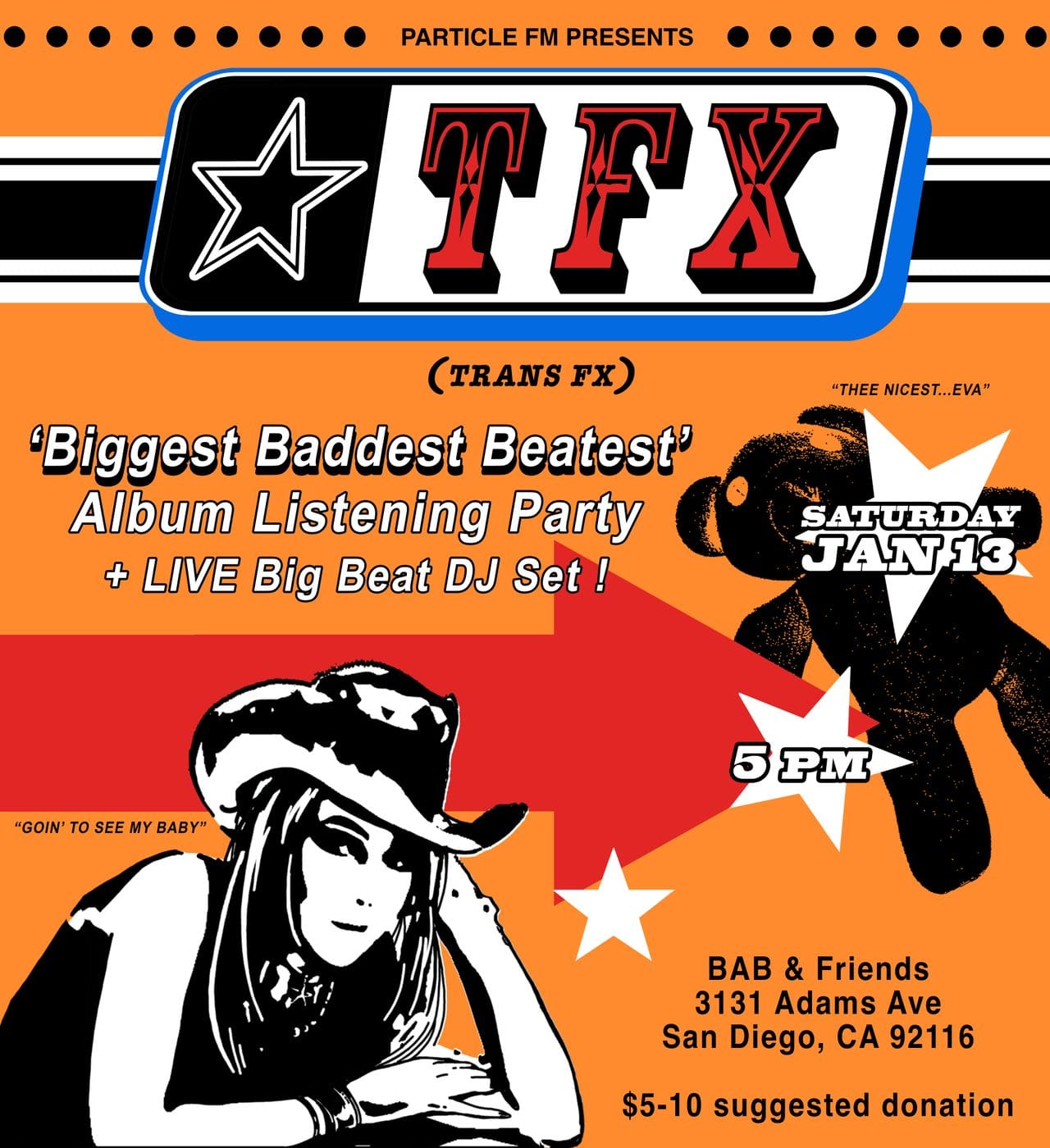 TFX Album Listening Party
