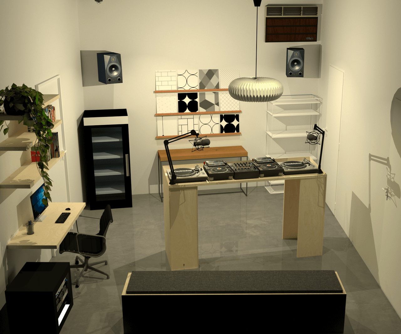 Particle FM Studio 3D Mock Up