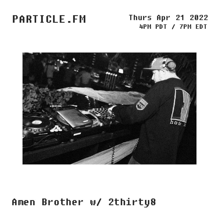 Amen Brother w/ 2thirty8 - Apr 21st 2022