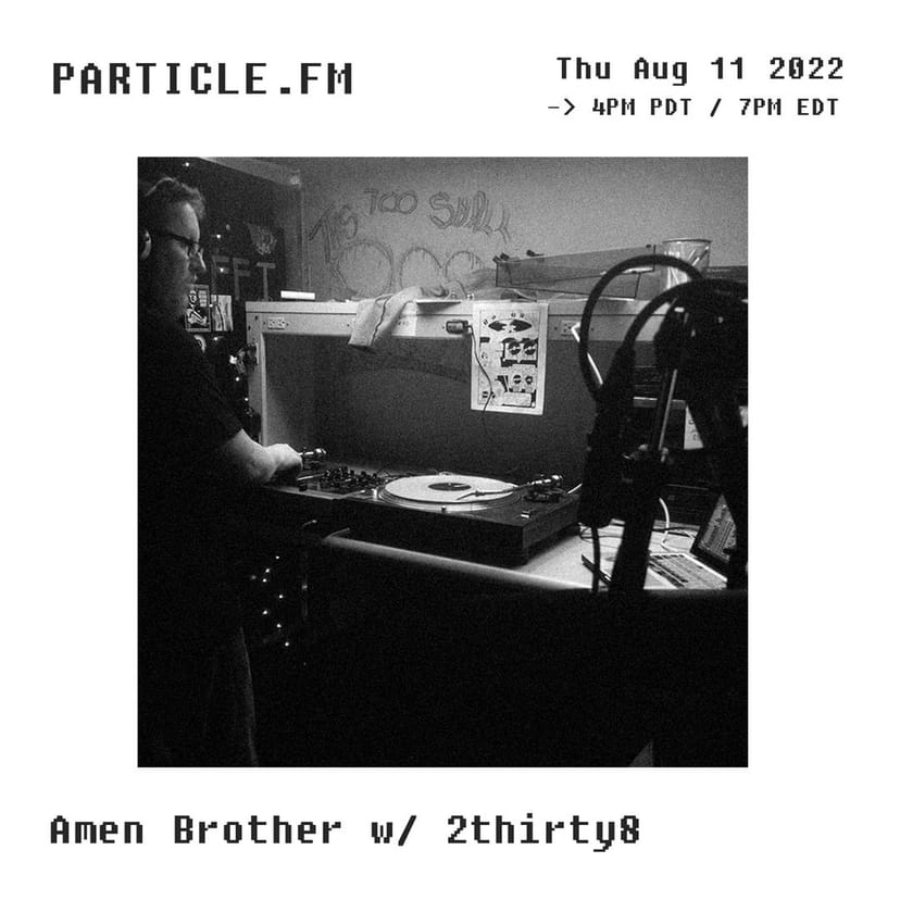 Amen Brother w/ 2thirty8 - Aug 11th 2022