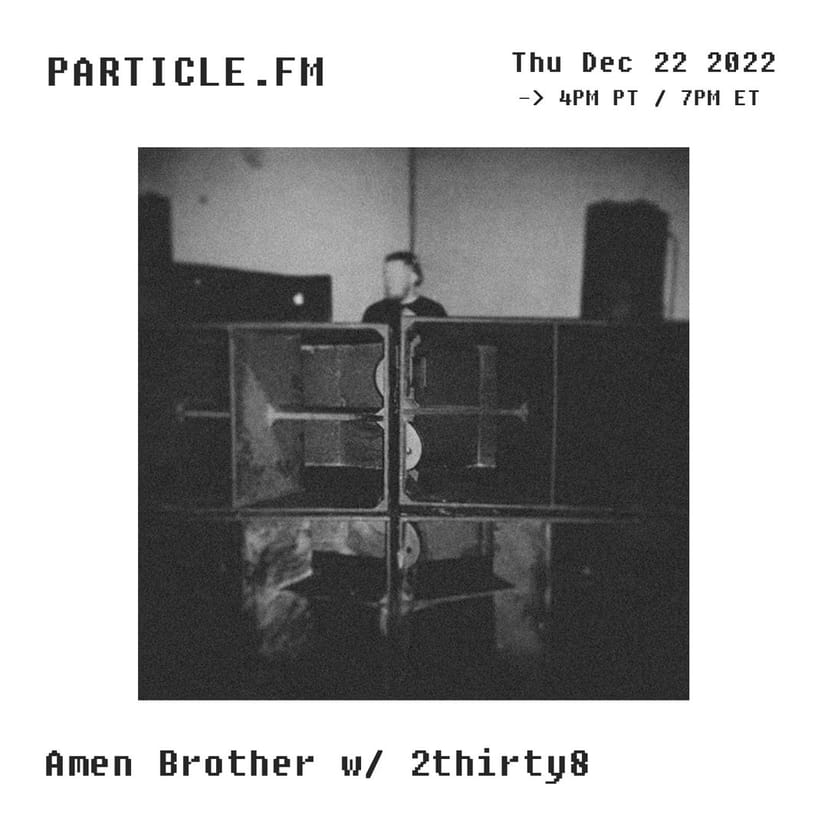 Amen Brother w/ 2thirty8 - Dec 22nd 2022