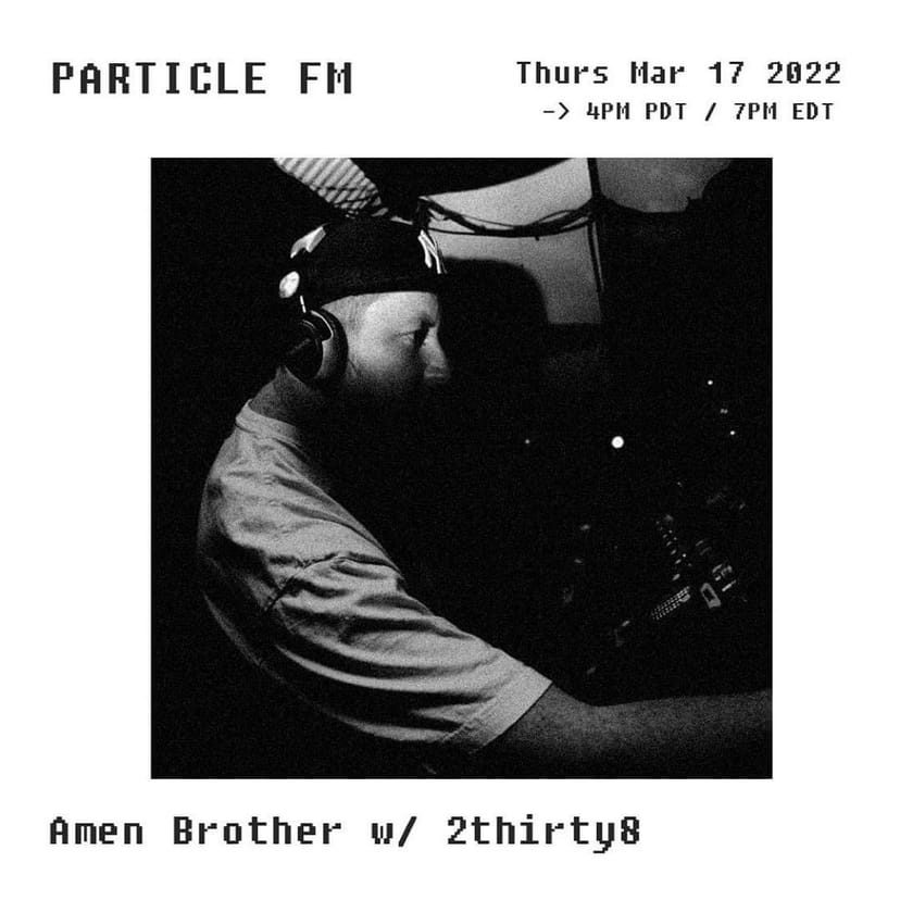 Amen Brother w/ 2thirty8 - Mar 17th 2022