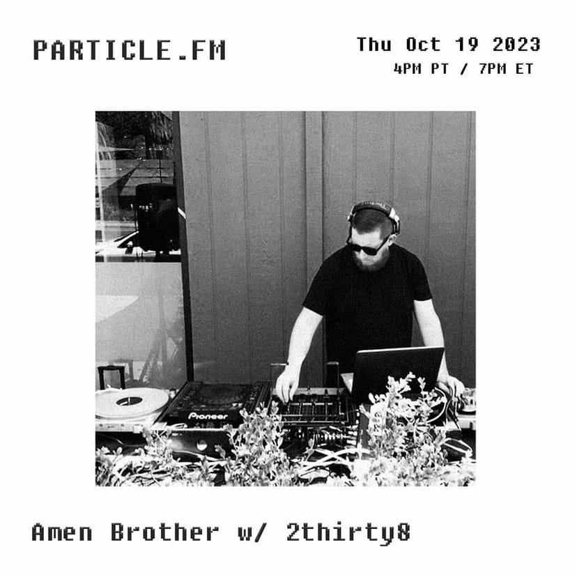Amen Brother w/ 2thirty8 - Oct 26th 2023