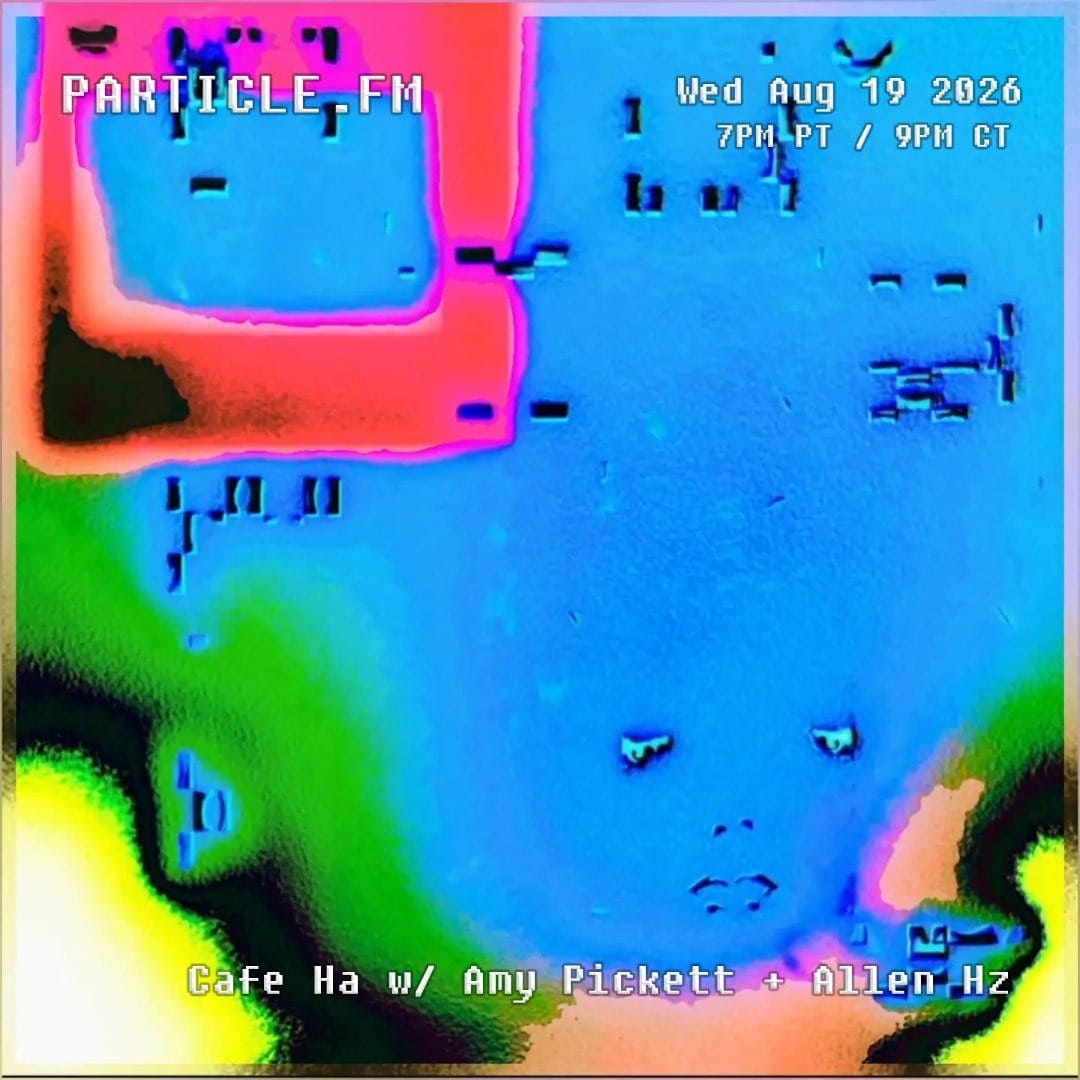 Cafe Ha w/ Allen Hz + Amy Pickett - Aug 19th 2026