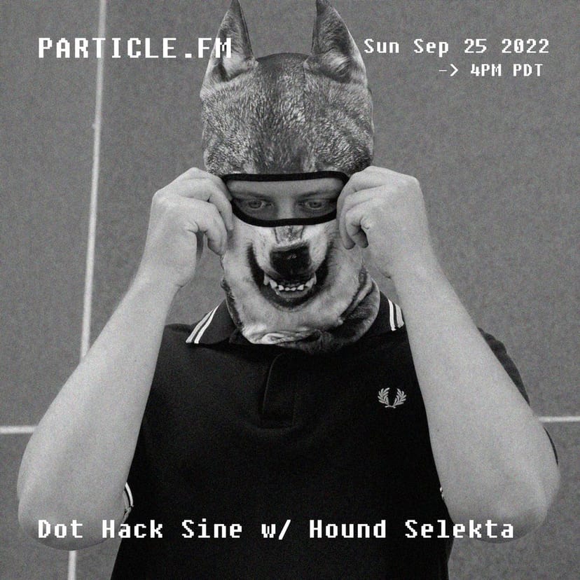 DOT HACK SINE w/ Hound Selekta - Sep 25th 2022