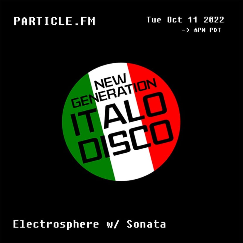 Electrosphere w/ Sonata - Oct 11th 2022