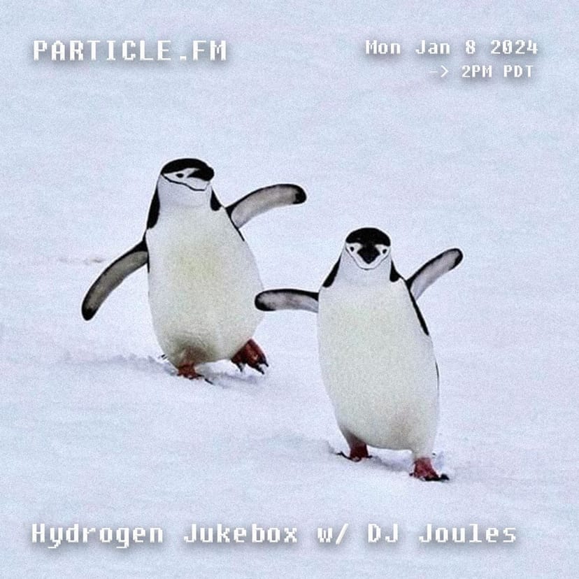 Hydrogen Jukebox w/ DJ Joules - Jan 8th 2024