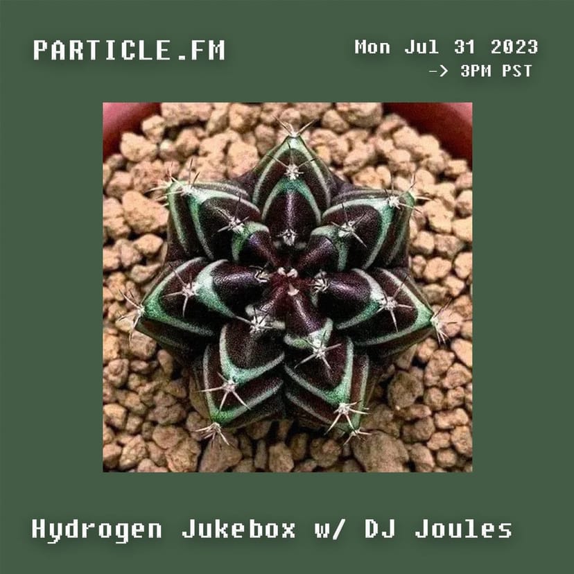 Hydrogen Jukebox w/ DJ Joules - Jul 31st 2023