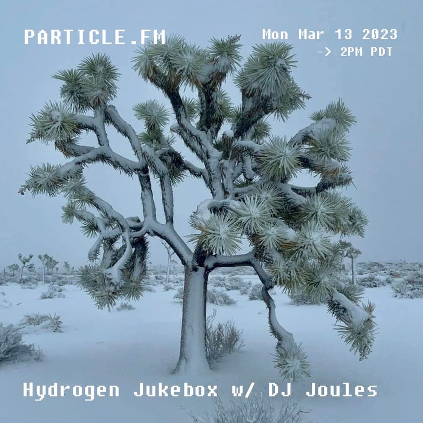 Hydrogen Jukebox w/ DJ Joules - Mar 13th 2023