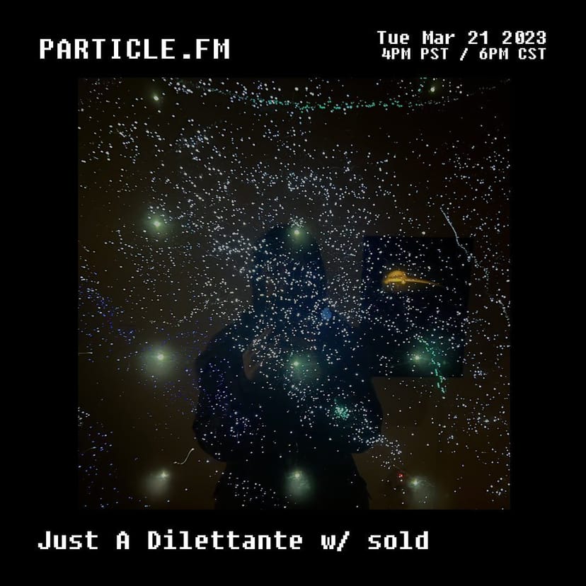Just A Dilettante w/ sold - Mar 21st 2023
