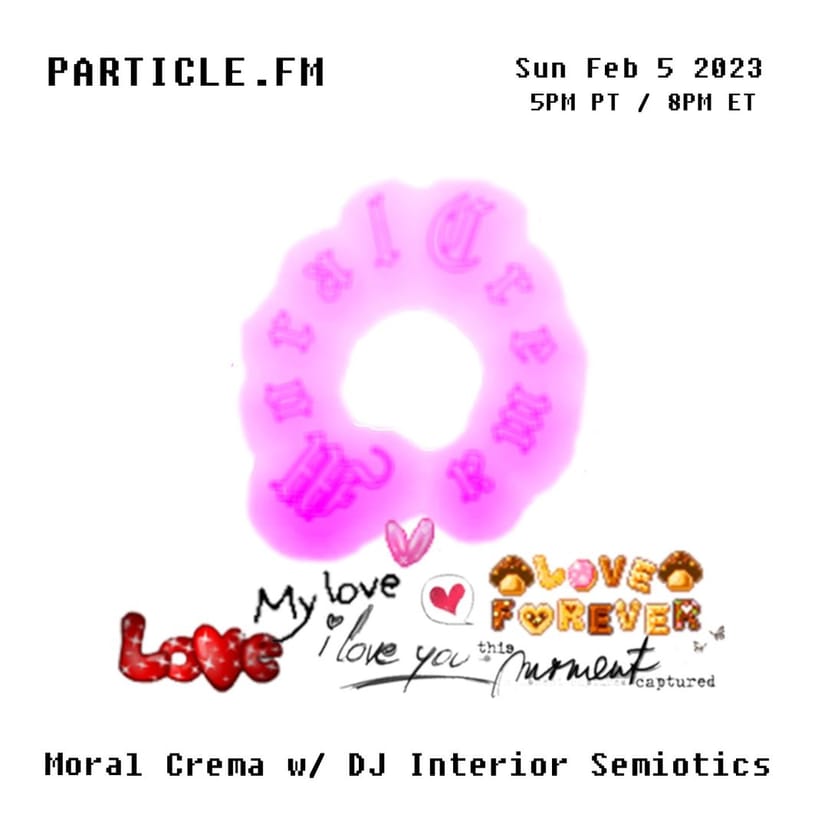 Moral Crema w/ DJ Interior Semiotics - Feb 5th 2023