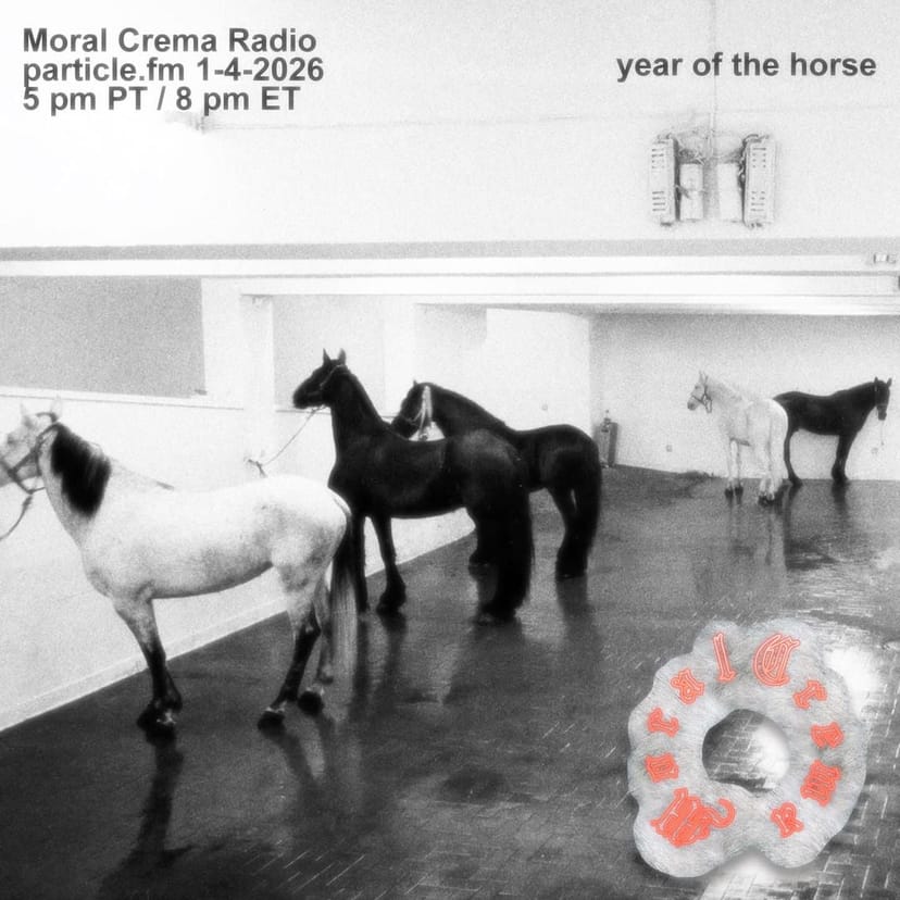 Moral Crema w/ DJ Interior Semiotics - Jan 4th 2026