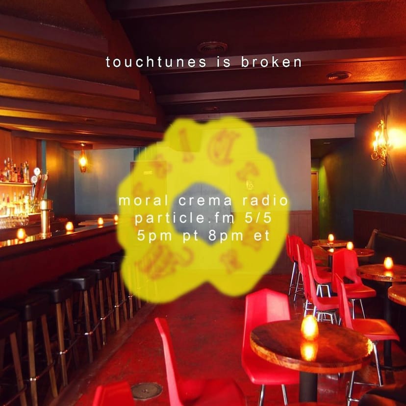 Moral Crema w/ DJ Interior Semiotics - May 5th 2024