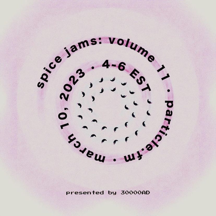 Spice Jams w/ 30000AD - Mar 10th 2023
