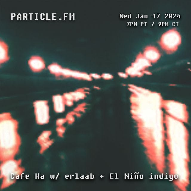 Cafe Ha w/ erlaab + El Niño indigo - Jan 17th 2024