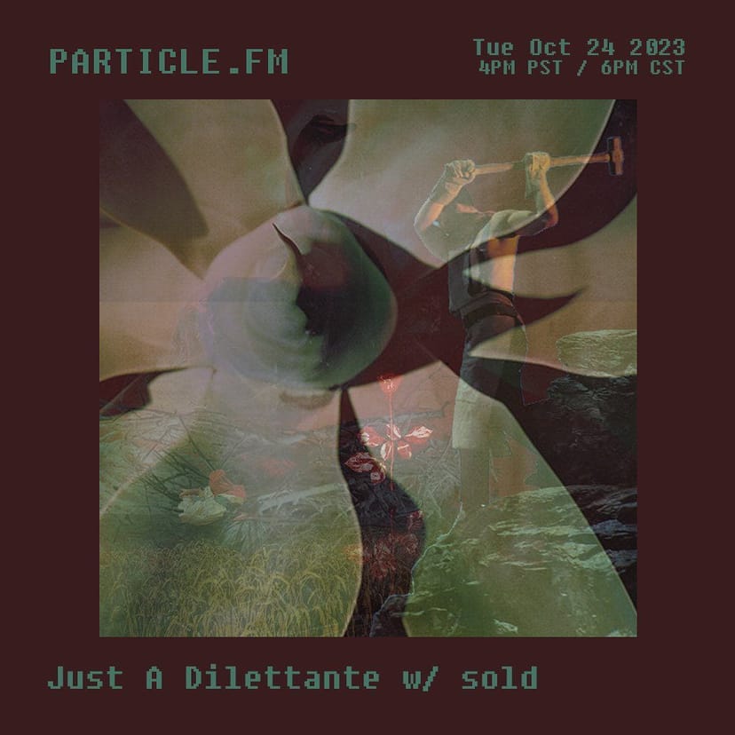 Just A Dilettante w/ sold (Depeche Mode Special) - Oct 24th 2023