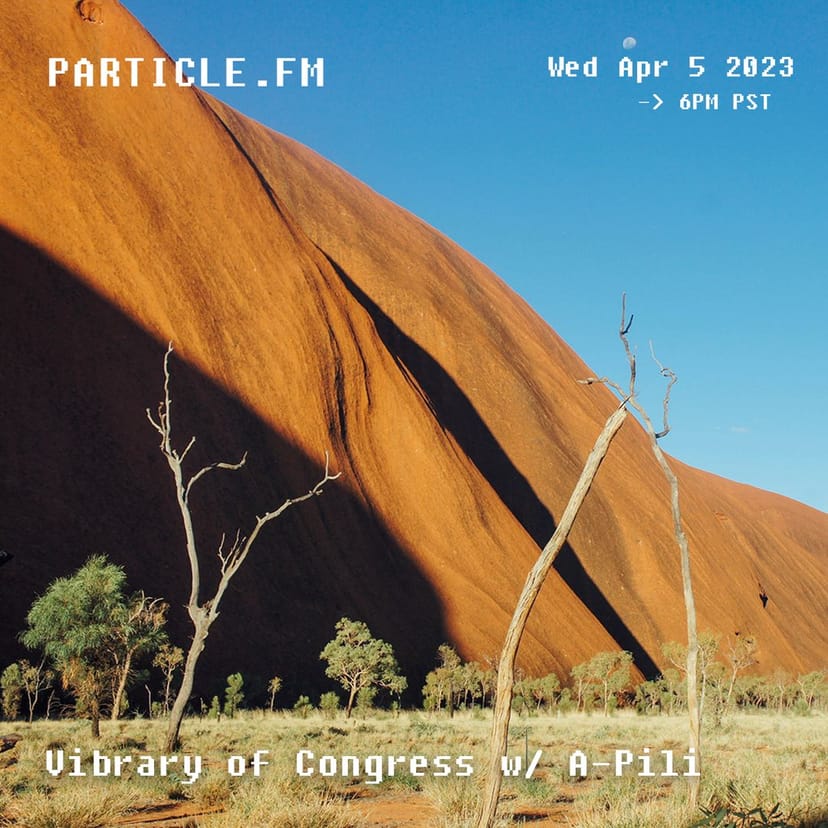 Vibrary Of Congress w/ A-Pili - Apr 5th 2023
